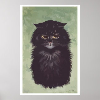 Poster Pintura do gato persa n° 2