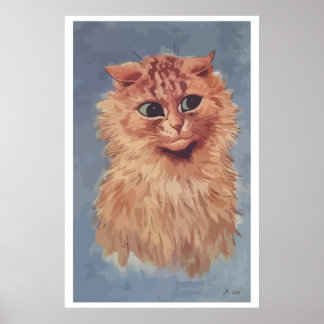 Pôster Pintura do gato persa n° 6