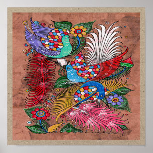 Poster Pintura do Latido de Amado Mexicano 4 - História D