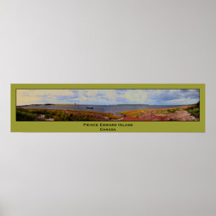 Pôster Pintura do panorama de Prince Edward Island,
