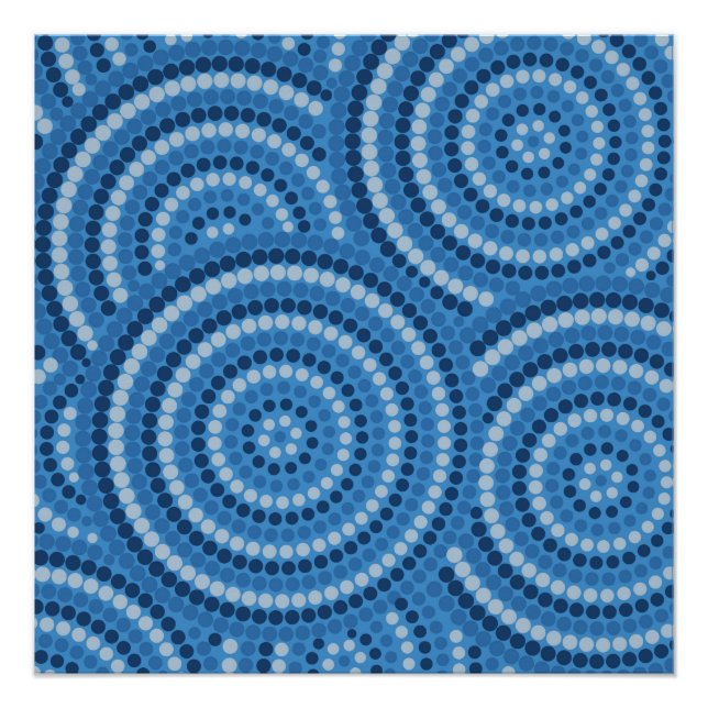 Pôster Pintura do ponto original (Frente)