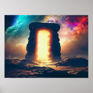Poster Pintura do portal