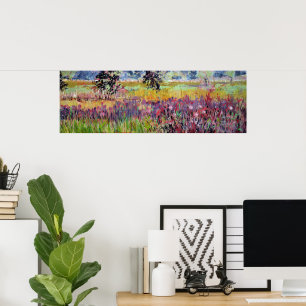 Poster Pintura do Prado de Milkweed / Artista Larry Lerew