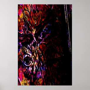 Poster Pintura dos cervos