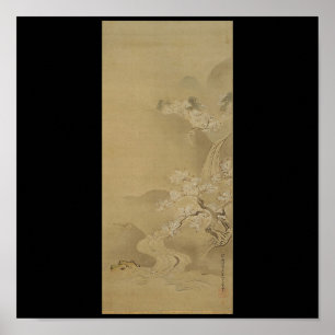 Pôster Pintura em japonês c. 1672