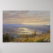 Pintura em Sunset de Praia