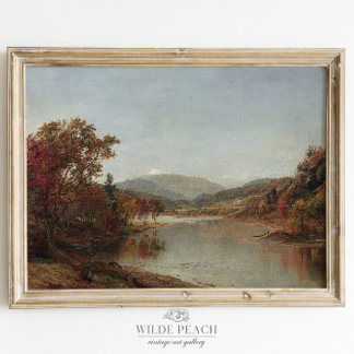 Poster Pintura em Washington New Hampshire Vintage