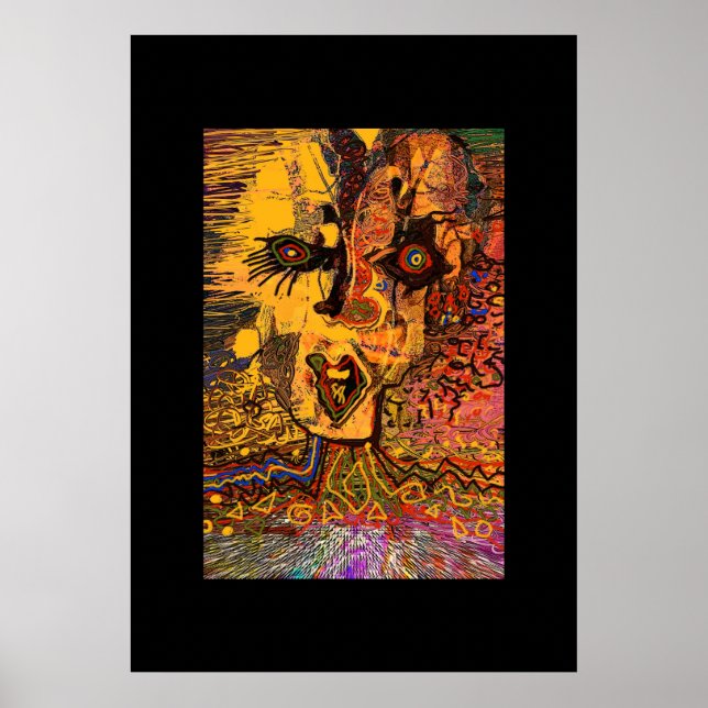 Pôster Pintura facial (Frente)