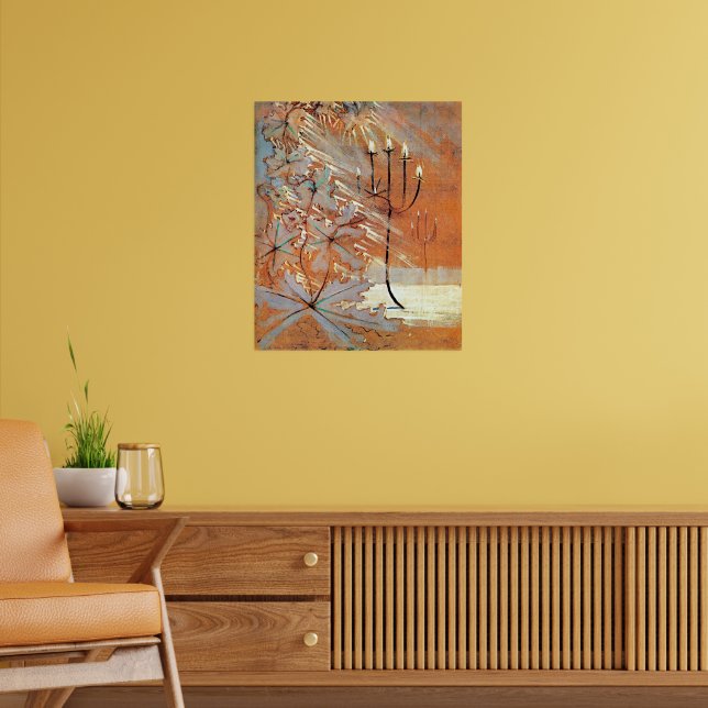 Poster Pintura famosa no inverno (V) (Sala de Estar 2)