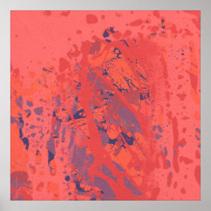 Poster Pintura feita à mão. Abstrato, arte criativa