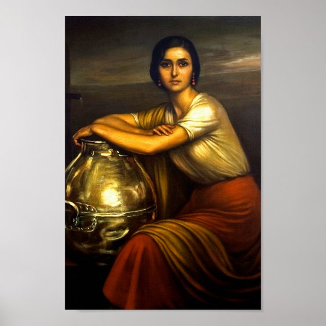 Pôster Pintura "La Fuensanta" Julio Romero de Torres (Frente)