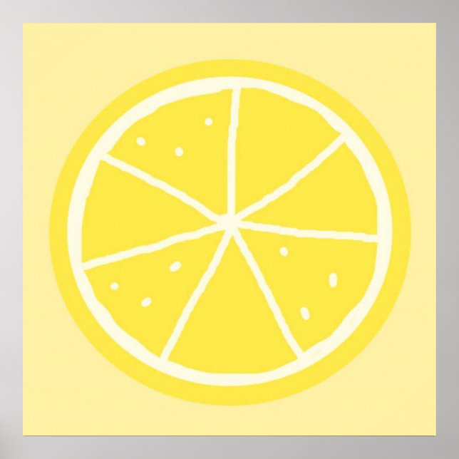 Poster pintura laranja (Frente)