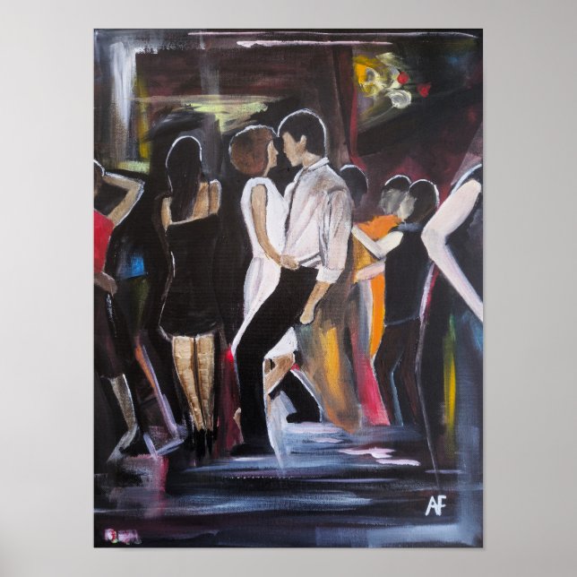 Poster Pintura Mambo Night de Alfred Fox (Frente)