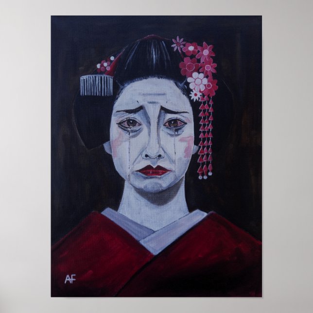 Poster Pintura Maravilhosamente Triste de Alfred Fox (Frente)