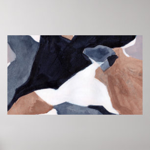 Poster Pintura minimalista. Arte moderna. Beautifu