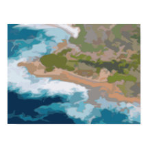 Pintura na Costa da Califórnia