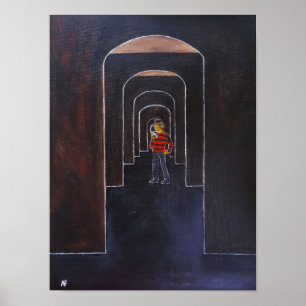 Poster Pintura O Caçador de Sonhos por Alfred Fox
