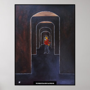 Poster Pintura O Caçador de Sonhos por Alfred Fox