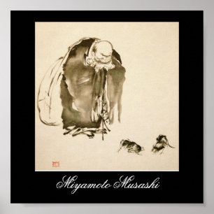 Poster Pintura por Miyamoto Musashi, C. 1600's