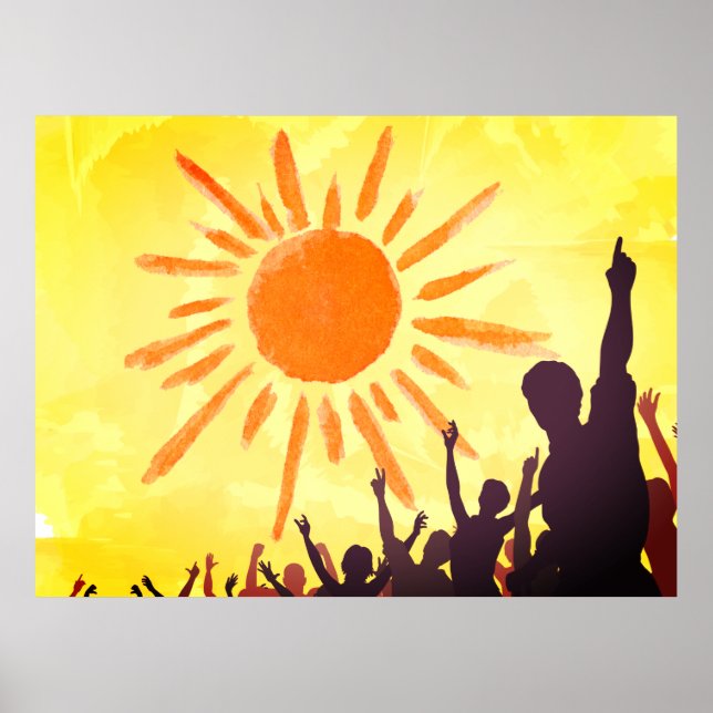 Poster pintura solar (Frente)