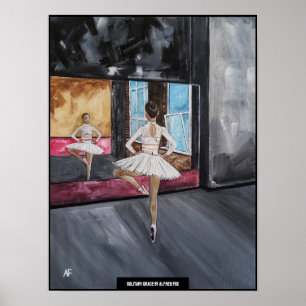 Poster Pintura Solitary Grace por Alfred Fox