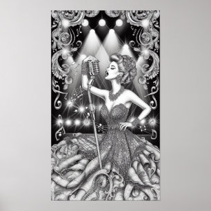 Poster PINTURA VOCÊ MESMO! Cartaz de Livro de Colorir par