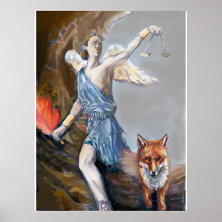 Poster "Pinturas em Aquarela Incríveis da Nemese