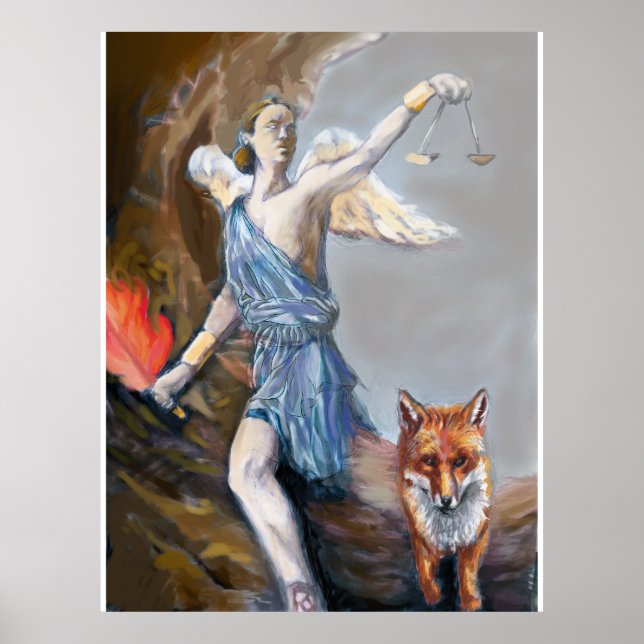 Poster "Pinturas em Aquarela Incríveis da Nemese (Frente)