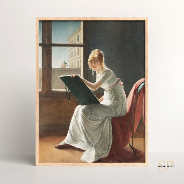 Poster Pinturas Marie-Denise Villers Jovens Mulheres Dese (Criador carregado)