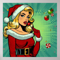Pinup de papais noeis: Glam de Arte Pop