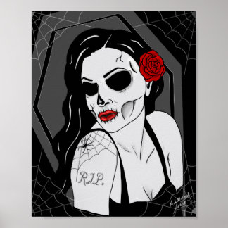 Poster Pinup Morta