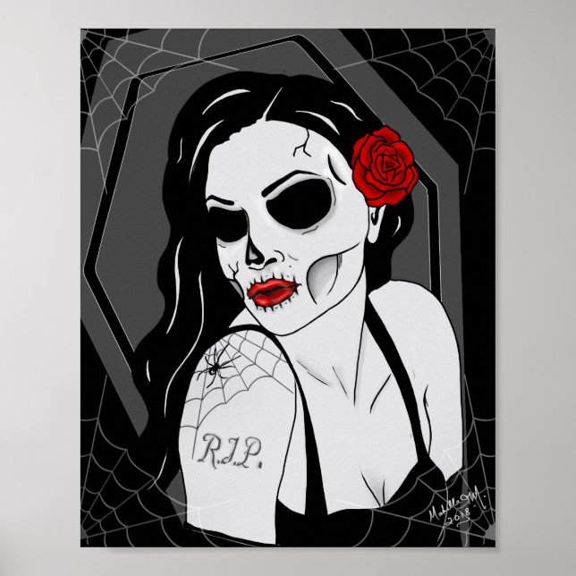 Poster Pinup Morta (Frente)