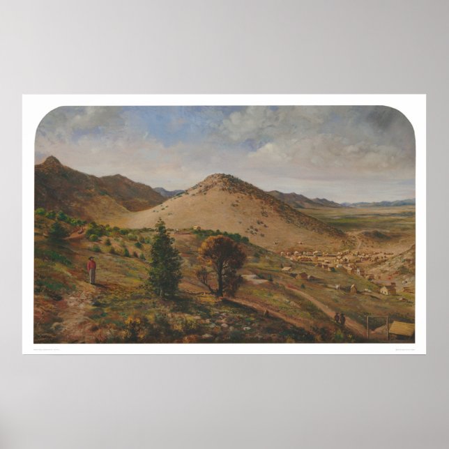 Pôster Pioche, Lincoln County, Nevada (1186) (Frente)