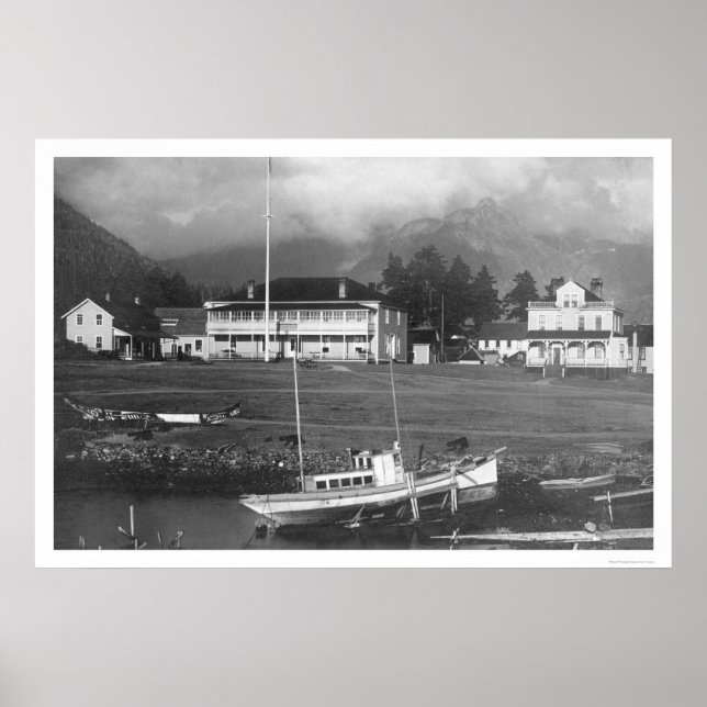 Pôster Pioneer House Sitka, Alasca 1912 (Frente)