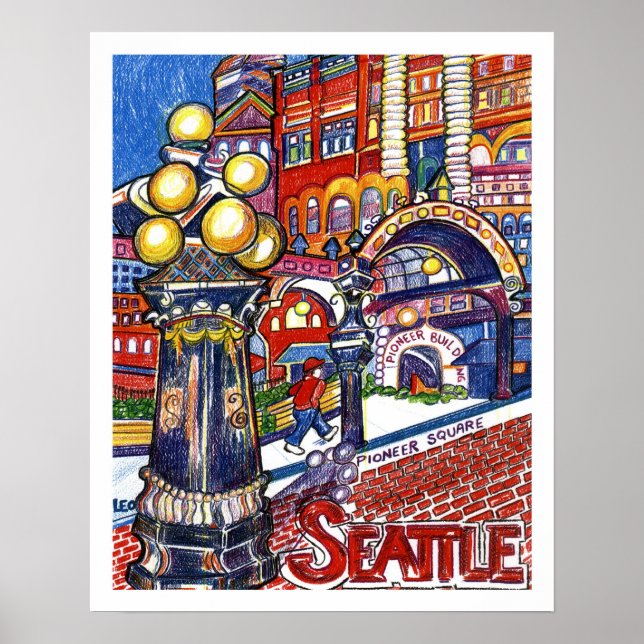 Poster Pioneer Square (Frente)