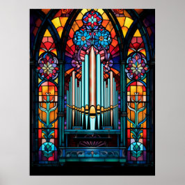 Poster Pipe Organ