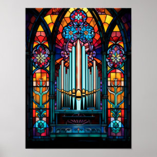 Poster Pipe Organ