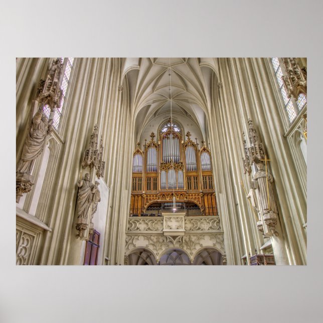 Poster Pipe Organ Maria Am Gtemporal (Frente)
