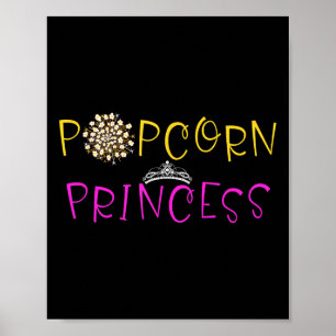 Poster Pipoca Engraçada - Gráfico de Lover Dizendo Pipoca