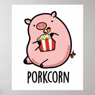 Poster Pipoca Funny Popcorn Pun