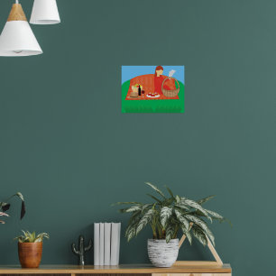 Poster Piquenique ao Ar Livre
