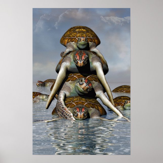 Pôster Pirâmide do Amor (Frente)