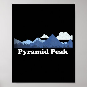 Poster Pirâmide Peak Bagger New York NY Subindo Em Caminh