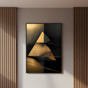 Poster Pirâmide Retro do Tempo