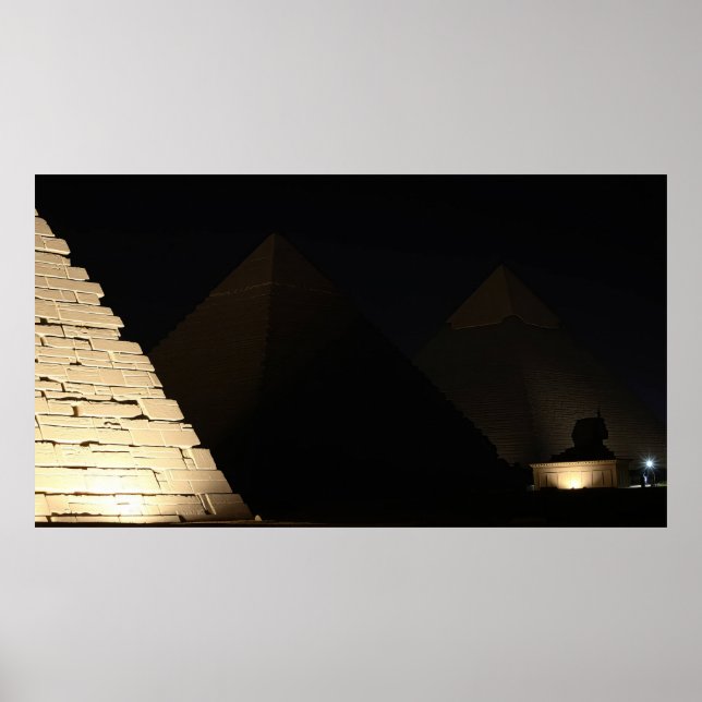 Poster Pirâmides incríveis  (Frente)