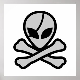 Poster Pirata Alien