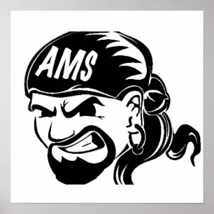 Pôster Pirata AMS