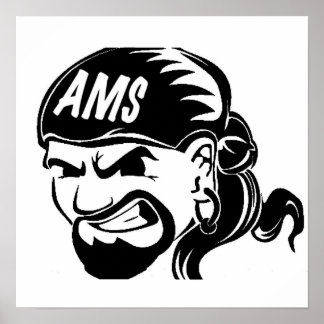 Pôster Pirata AMS