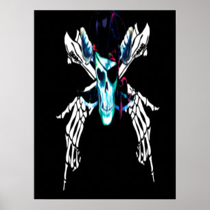 Poster Pirata do Mar Vintage