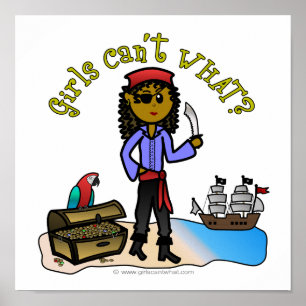 Pôster Pirata Escura